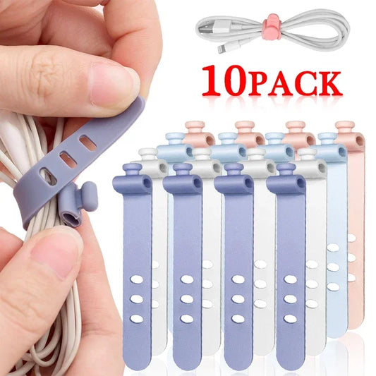 Silikon-Kabelorganizer – Praktisch & schonend für Ihre Kabel
