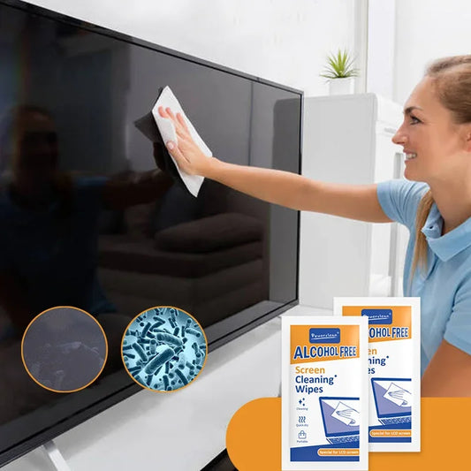 40er Pack LCD- & Bildschirm-Reinigungstücher