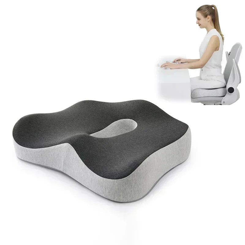 Orthopädisches Memory Foam Sitzkissen – Für Büro, Auto & Zuhause