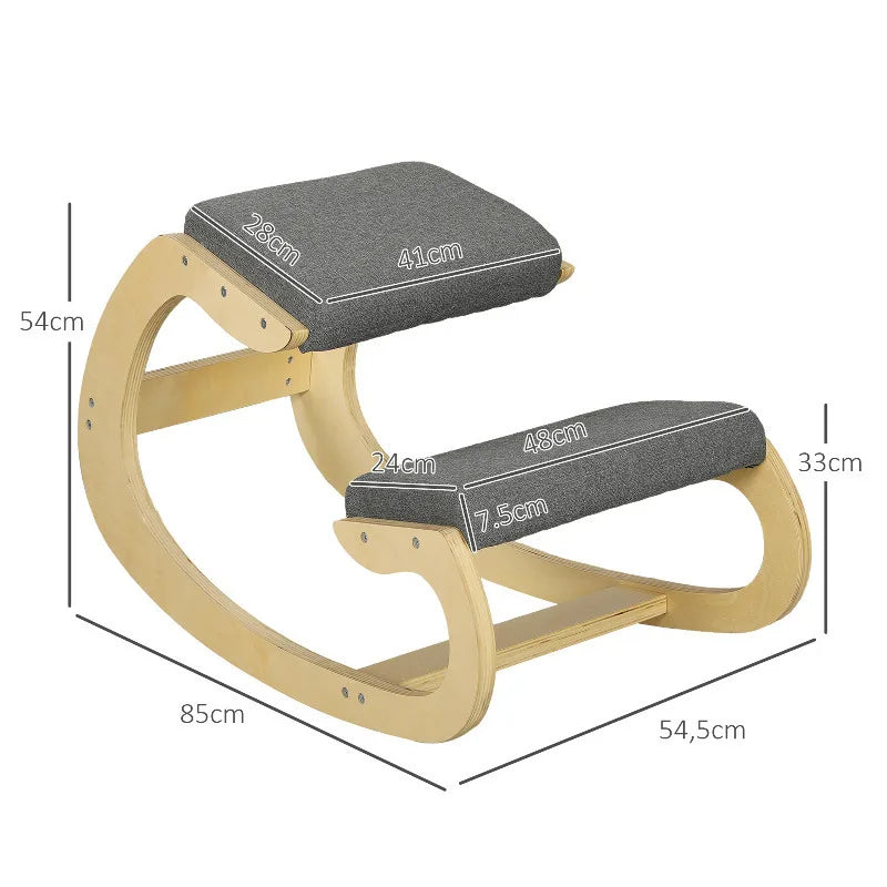 Ergonomischer Kniesitz für Büro & Wohlbefinden