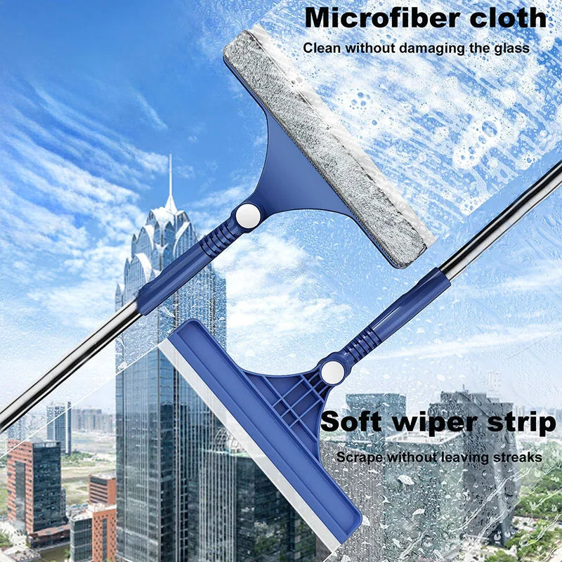 Fenster-Abzieher mit verstellbarem Griff
