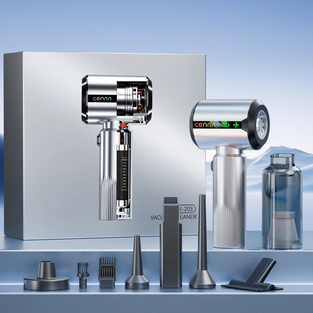 Kabelloser Auto-Handstaubsauger 7500mAh – Leistungsstark und Tragbar