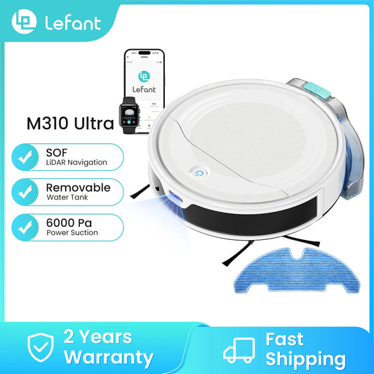 Lefant M310 Ultra – Smarter Laser-Navigationsroboter mit 6000 Pa