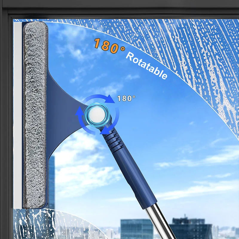 Fenster-Abzieher mit verstellbarem Griff