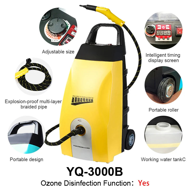 Hand-Dampfreiniger – Hochleistungsgerät für professionelle Reinigung im Büro