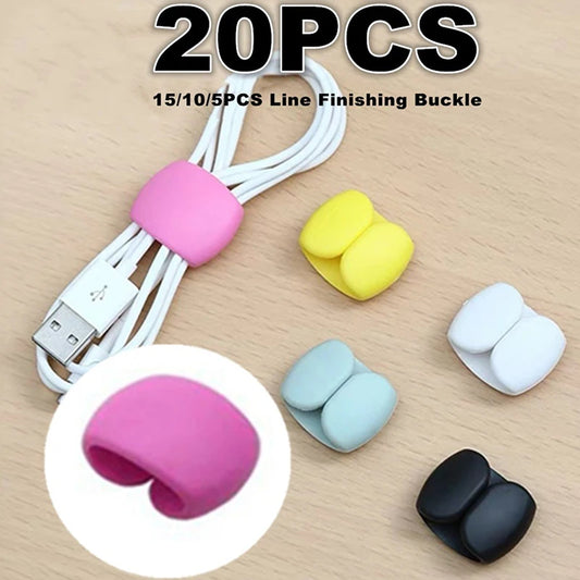 Kabelclips aus Gummi – Ordnung & Schutz für Büro und unterwegs