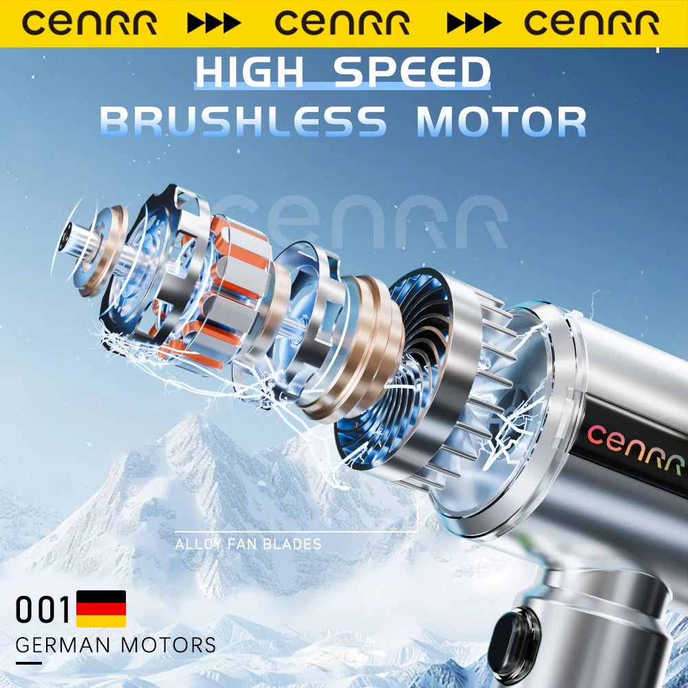 Kabelloser Auto-Handstaubsauger 7500mAh – Leistungsstark und Tragbar