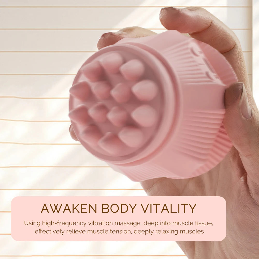 4-in-1 Multifunktionaler Elektrischer Massageball – Vibration & Hot Compress für das Büro