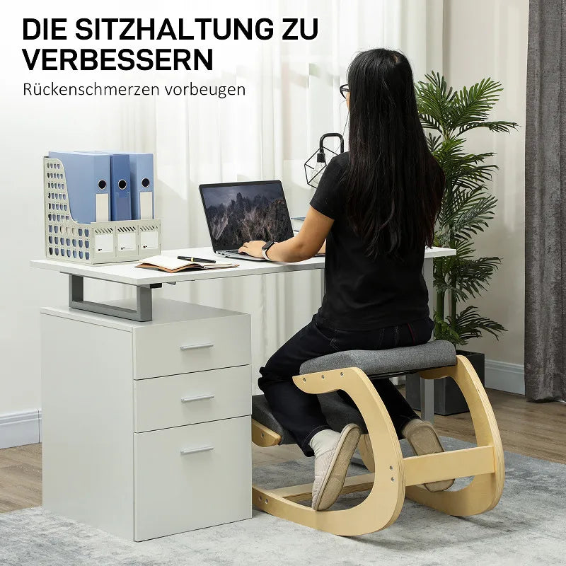 Ergonomischer Kniesitz für Büro & Wohlbefinden