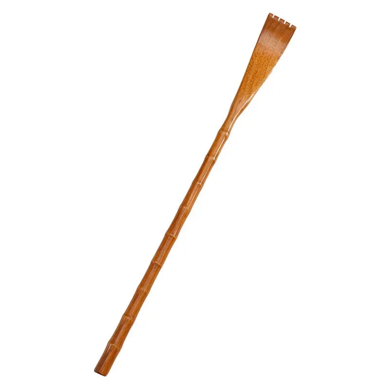 Langer Holz-Rückenkratzer & Massagegerät – Entspannung für Rücken, Schultern & Beine