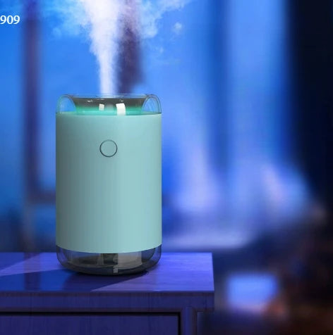 USB-Aromatherapie-Luftbefeuchter mit LED-Lichteffekt