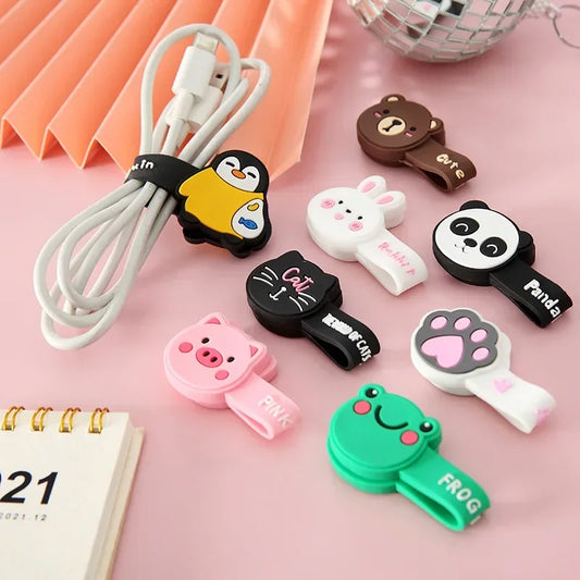 Tierische Magnet-Kabelorganizer – Spielerische Ordnung für Ihren Schreibtisch!