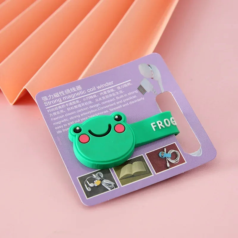 Tierische Magnet-Kabelorganizer – Spielerische Ordnung für Ihren Schreibtisch!