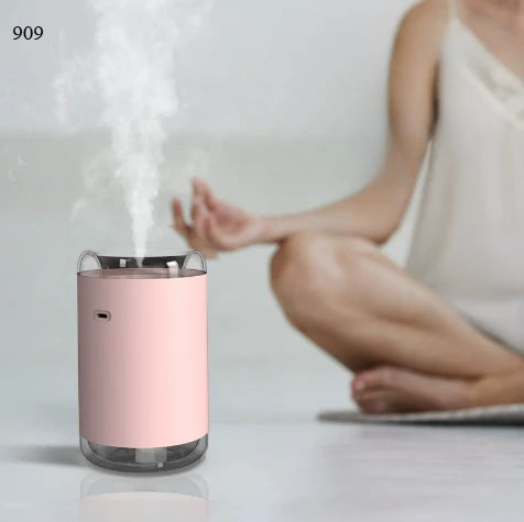 USB-Aromatherapie-Luftbefeuchter mit LED-Lichteffekt