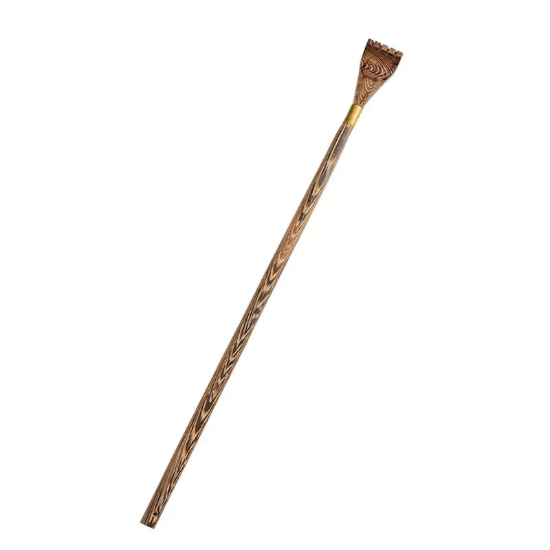 Langer Holz-Rückenkratzer & Massagegerät – Entspannung für Rücken, Schultern & Beine