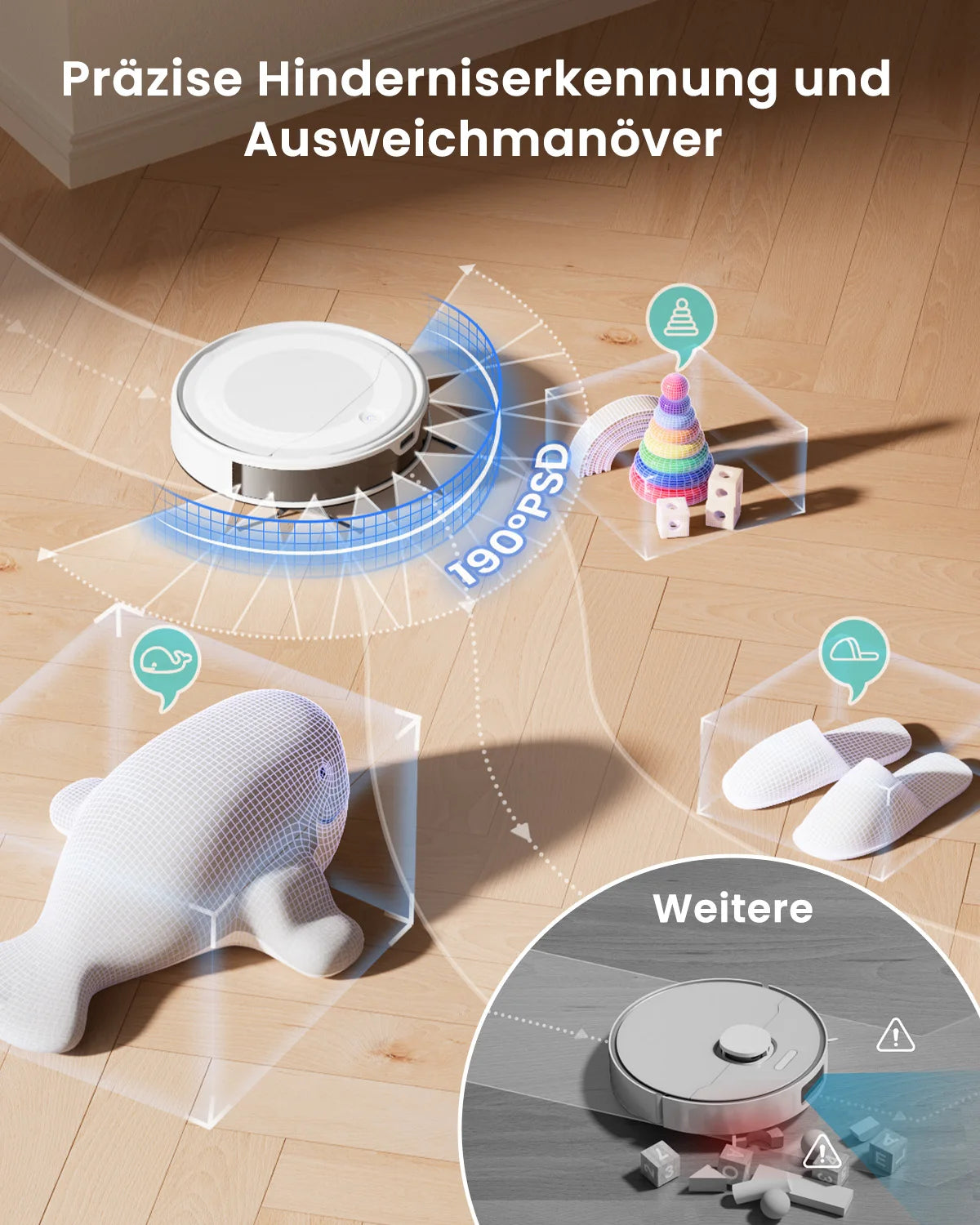 Lefant M310 Ultra – Smarter Laser-Navigationsroboter mit 6000 Pa