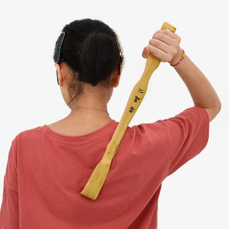 Bambus-Rückenmassagegerät & Kratzstock – Entspannung für Rücken, Schultern & Beine