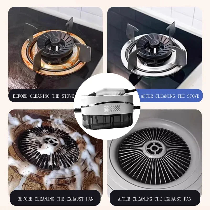 BALASHOV 2500W Hochdruck-Handdampfreiniger – Leistungsstarke Hygiene für Büro & Gewerbe