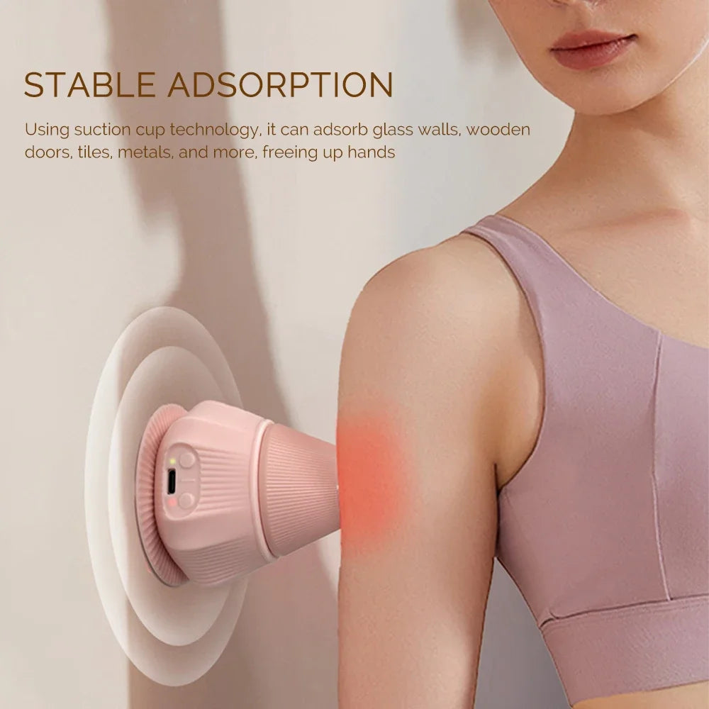 4-in-1 Multifunktionaler Elektrischer Massageball – Vibration & Hot Compress für das Büro