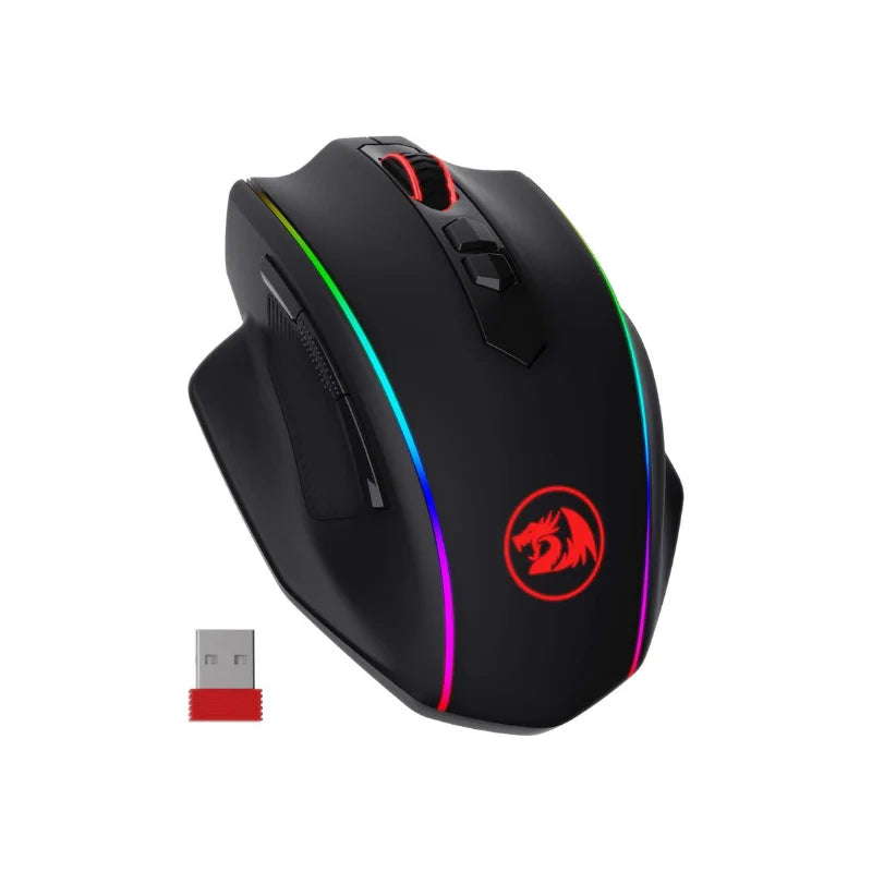 REDRAGON 2,4 GHz Wireless Maus – Präzise, Ergonomisch & Büro-tauglich
