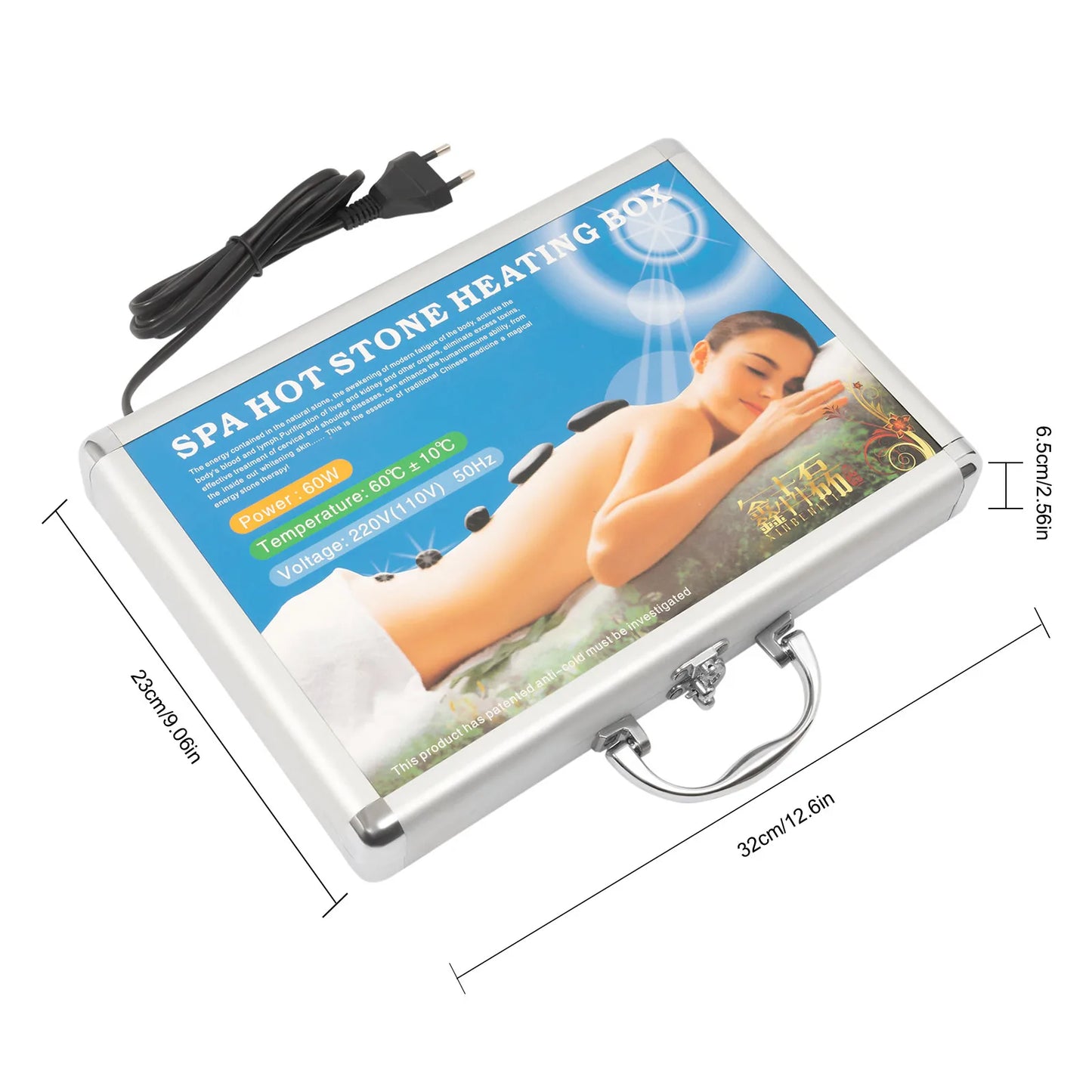 Hot Stone Massage-Set – Entspannung für Zuhause & Büro