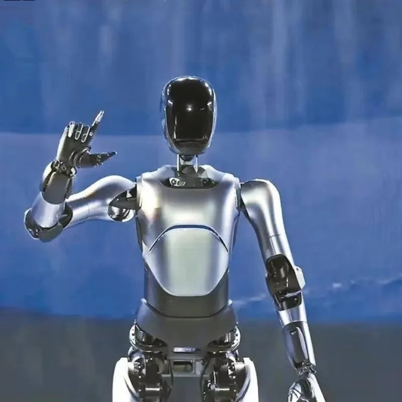 Hochwertiger 35-kg-Humanoidroboter aus Metall mit intelligentem Steuersystem und realistischer Bewegungsmechanik