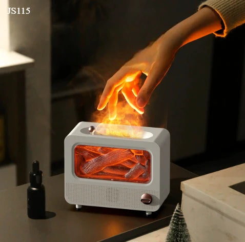 USB-Aromatherapie-Luftbefeuchter mit LED-Lichteffekt