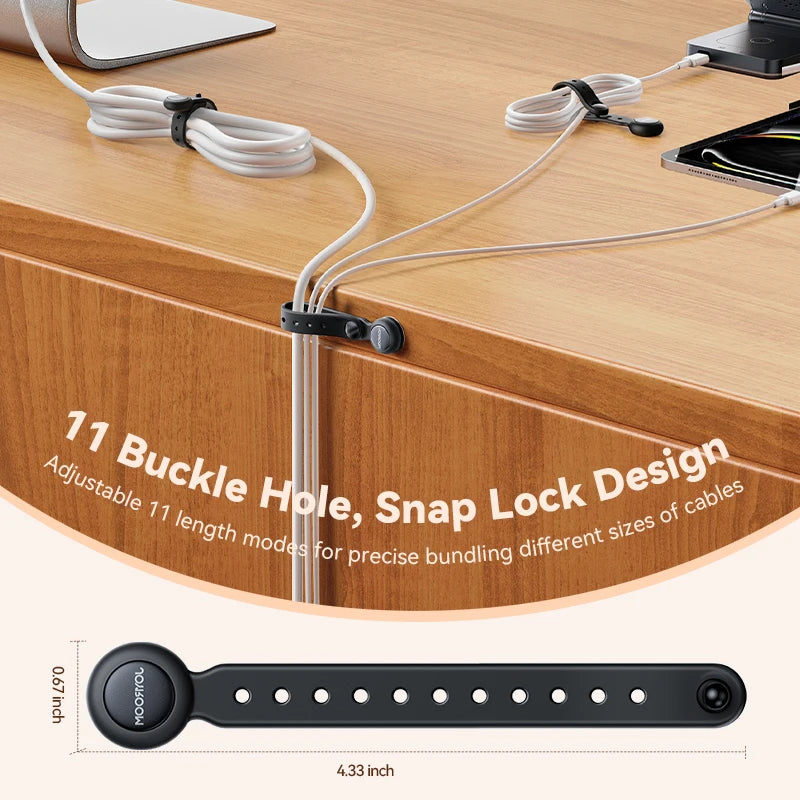 Magnetische Kabelbinder – Intelligente Ordnung für Ihr Büro & Zuhause