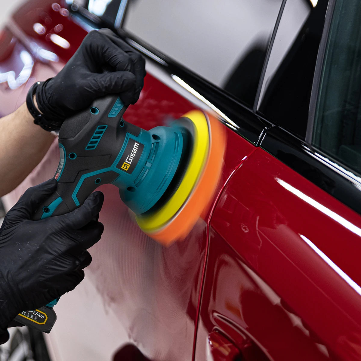 Gisam 18V Akku-Polierer – Leistungsstark, Mobil und Präzise