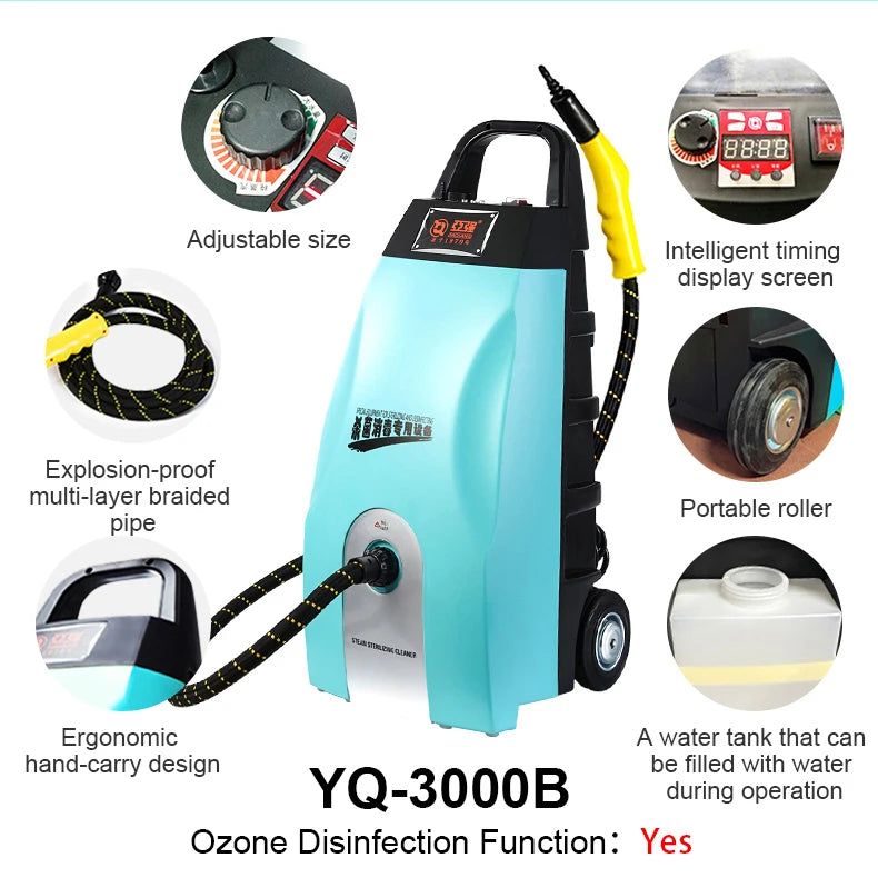 Hand-Dampfreiniger – Hochleistungsgerät für professionelle Reinigung im Büro