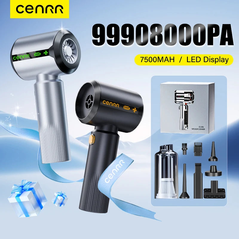 Kabelloser Auto-Handstaubsauger 7500mAh – Leistungsstark und Tragbar