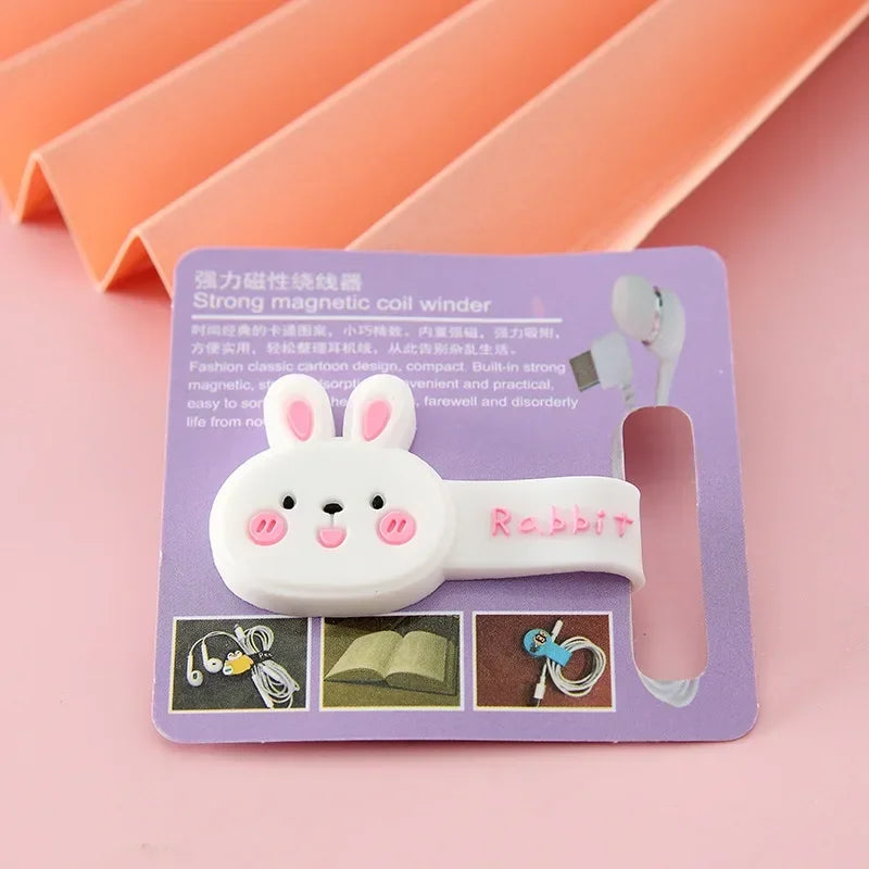 Tierische Magnet-Kabelorganizer – Spielerische Ordnung für Ihren Schreibtisch!