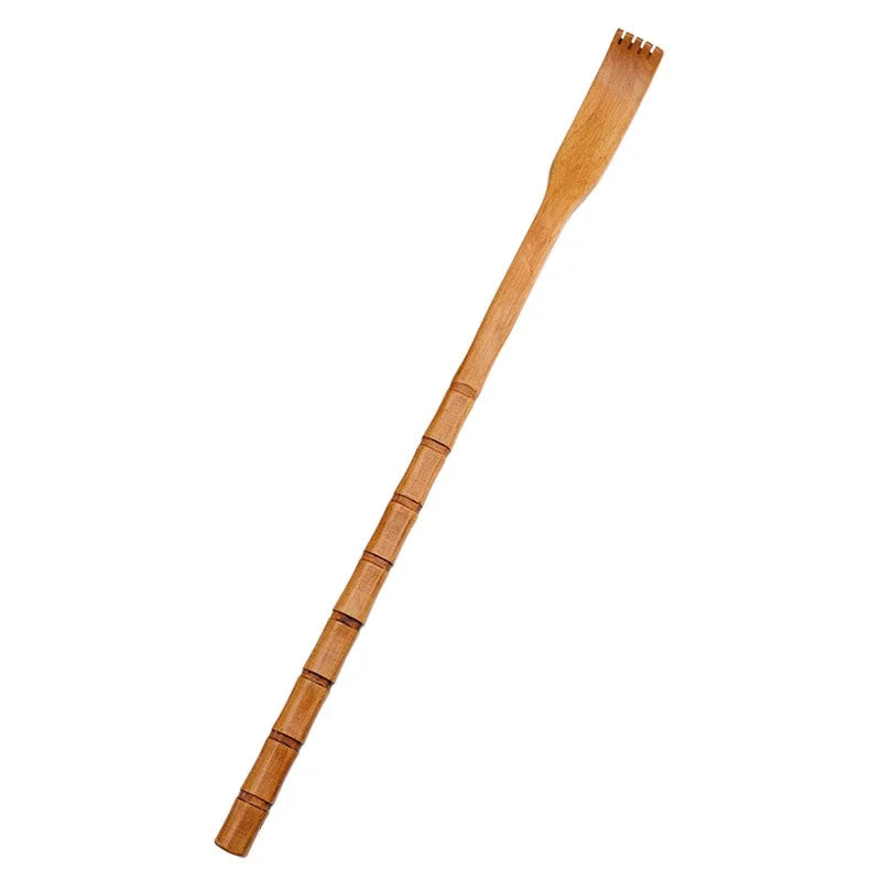 Langer Holz-Rückenkratzer & Massagegerät – Entspannung für Rücken, Schultern & Beine