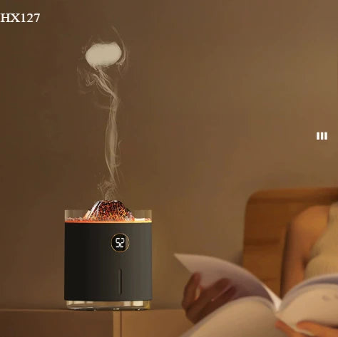 USB-Aromatherapie-Luftbefeuchter mit LED-Lichteffekt