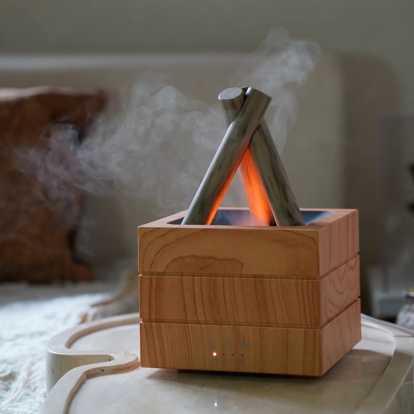 USB-Luftbefeuchter mit LED-Lichteffekt und Fernbedienung
